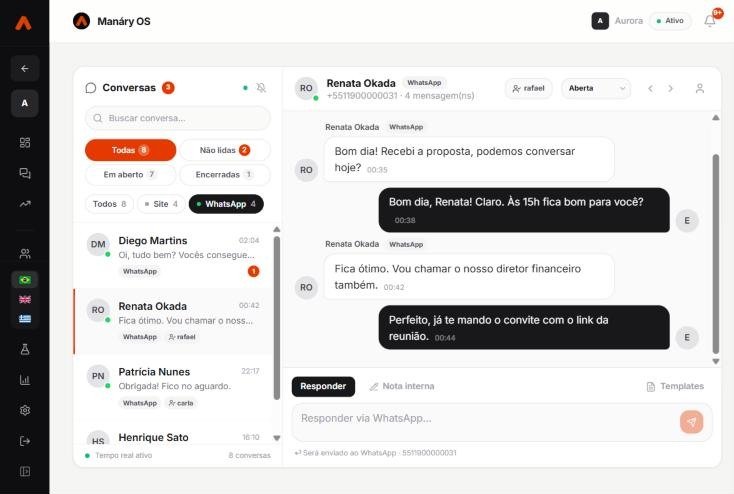 Tela do produto: WhatsApp Business